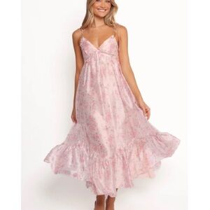 Petal & Pup Blush Floral Maxi Dress